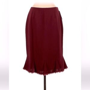 Nipon Boutique Women's Helena Skirt Size 8 in Maroon
"New with tags"